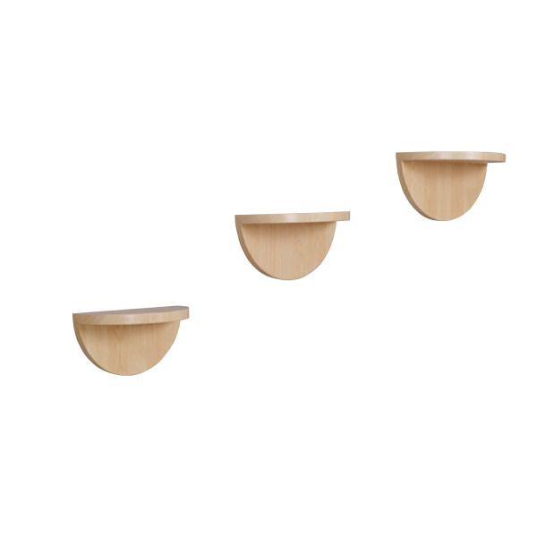 Wandregal Altona 943 3er Set Sonoma