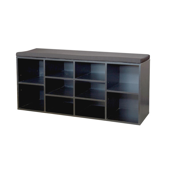 Schuhbank Katja6 L Schwarz