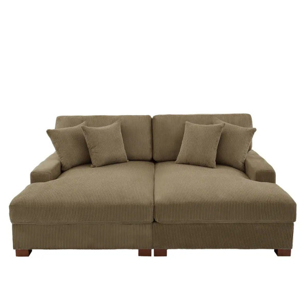 HTI-Living Cord Sofa Justus Couch