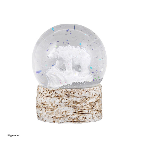 Schneekugel Eisbär Natur