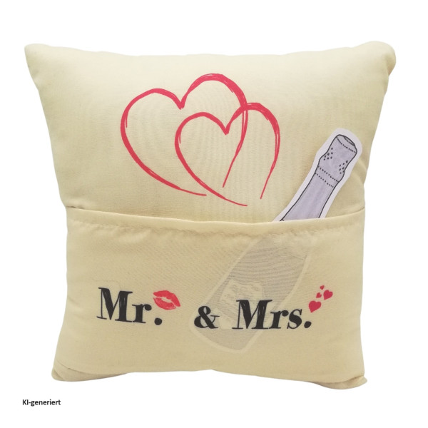 Sofahelden "Mr. & Mrs." 25x25 cm