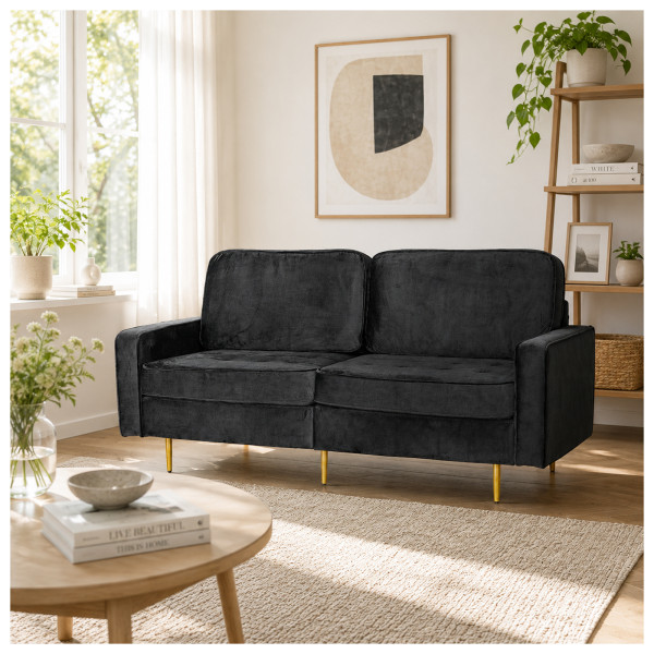 Sofa Sidonie schwarz
