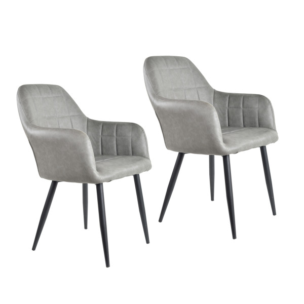 Stuhl Albany Vintage Antikgrau