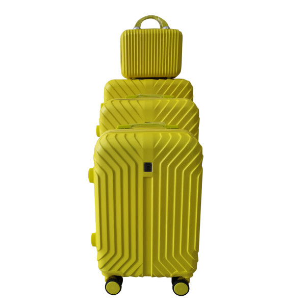 NTK-Collection Mabell Gelb Hartschalenkoffer 4er-Set
