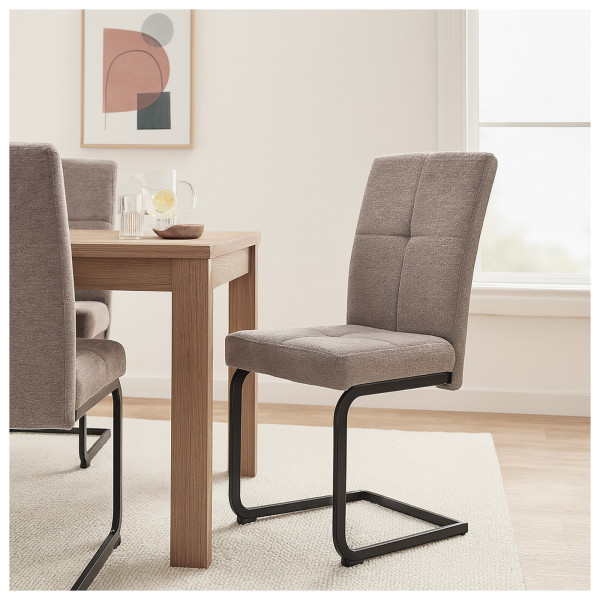 Stuhl Kinsey Braun 2er-Set