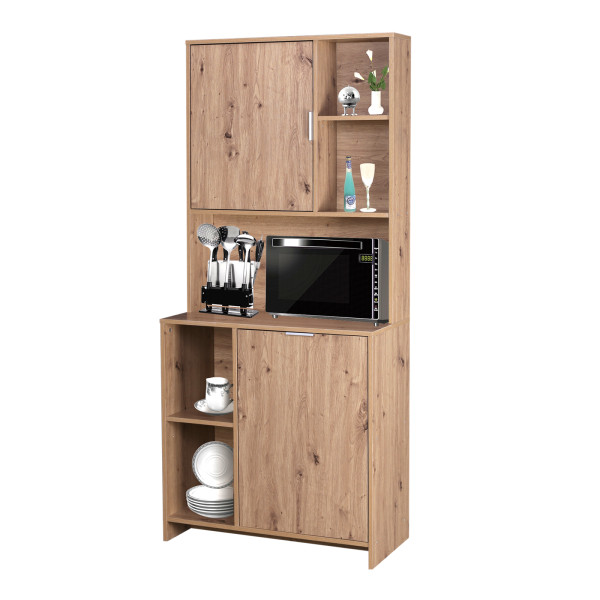 HTI-Living Malin Artisaneiche Küchenschrank