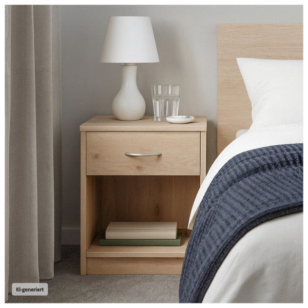 Nachtkonsole Nachtschrank Nina 1 Artisaneiche