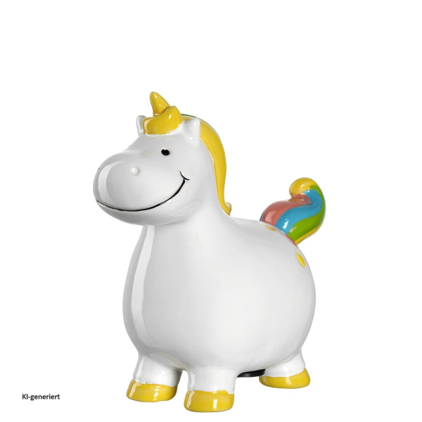 Spardose 14 Einhorn Bambini