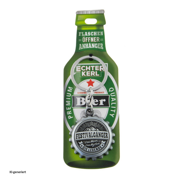 Flaschenöffner - Festivalgänger