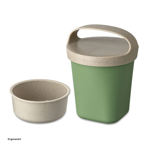 Snackpot mit Einsatz und Deckel 500ml