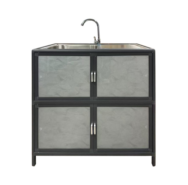 Outdoorspüle Gerti L 83x43x83cm grau