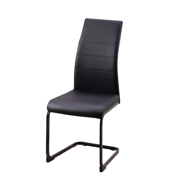 Schwingstuhl SallyP PU Schwarz