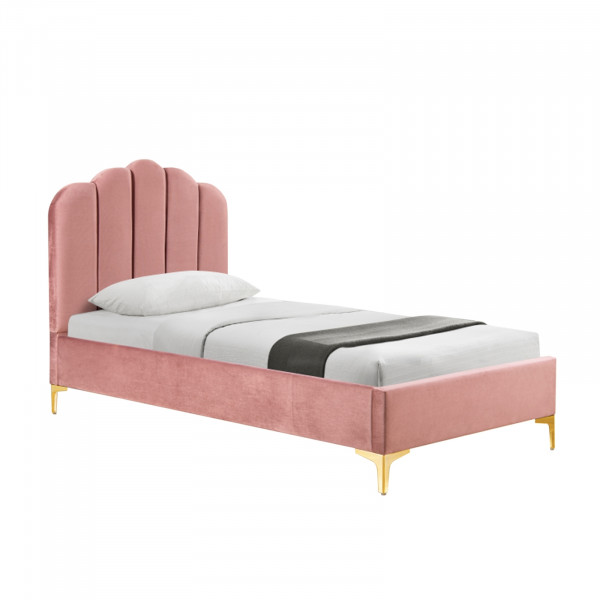 HTI-Living Yoris Pink Polsterbett 90 x 200 cm