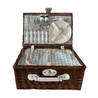 HTI-Living Finie Braun Picknickkorb für 2 Personen HTI-Living Finie Braun Picknickkorb für 2 Personen