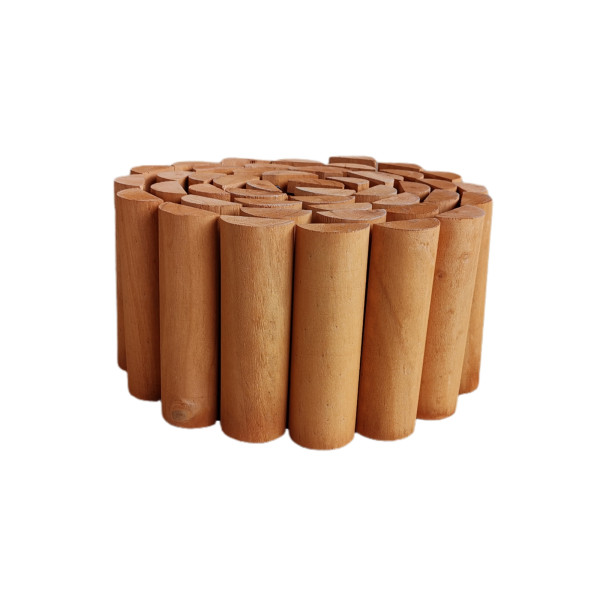 Beetumrandung Heidi braun