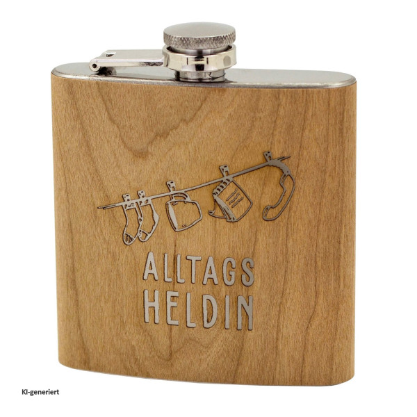 Flachmann "Alltagsheldin"