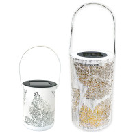 HTI-Living Luna Solarlaterne Blätter, 2er Set HTI-Living Luna Solarlaterne Blätter, 2er Set