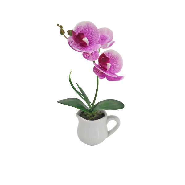 NTK-Collection Leilani Kunstblume pink Orchidee im Topf