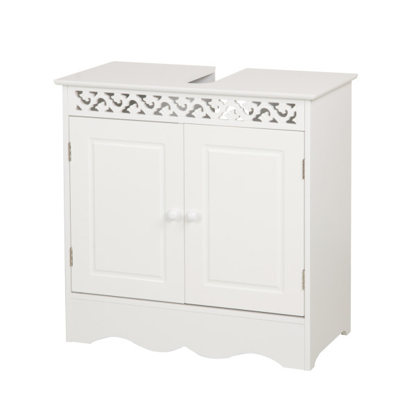 Waschbeckenunterschrank Miriam 7585 weiß MDF