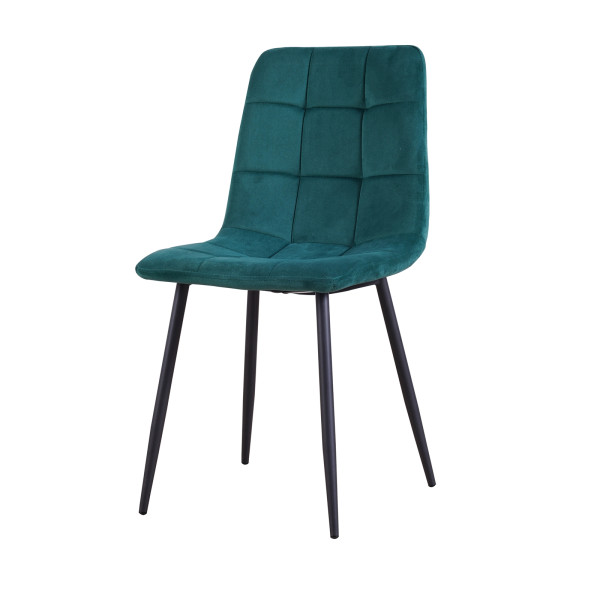 Stuhl Mesa Velvet grün