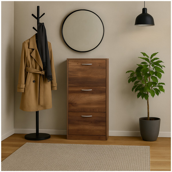 HTI-Living Thekla Eiche Schuhschrank