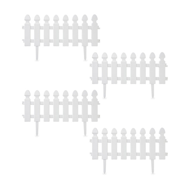 Gartenzaun Nessa Palisade 4-teilig