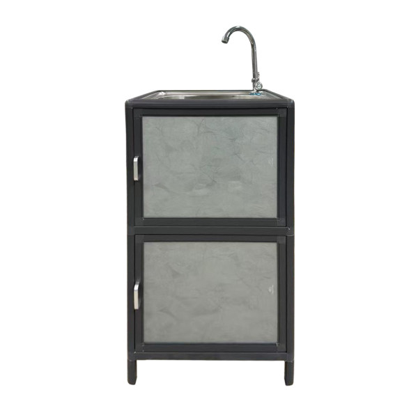HTI-Living Gerti Grau Outdoorspüle S