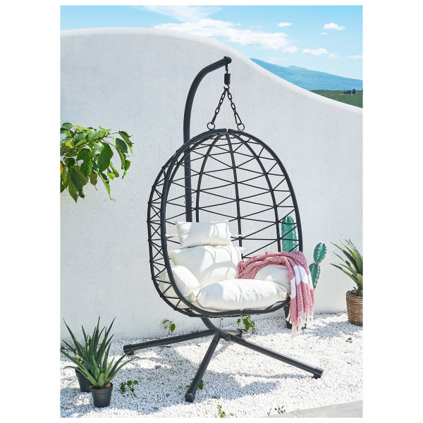 Hängesessel Lorica Schwarz