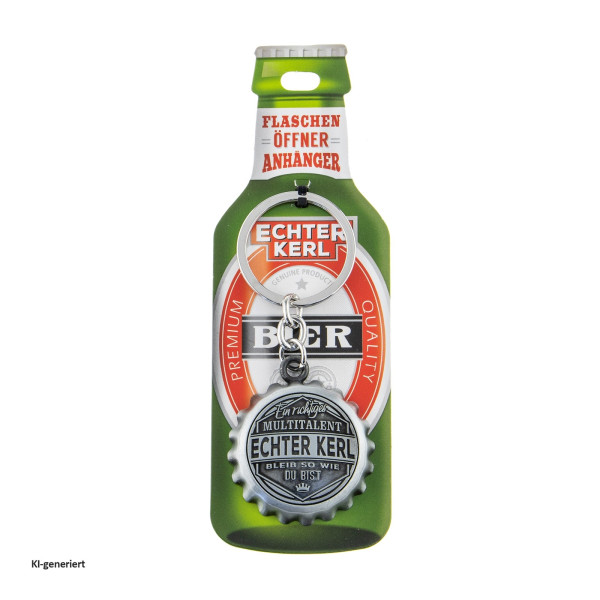 Flaschenöffner - Echter Kerl