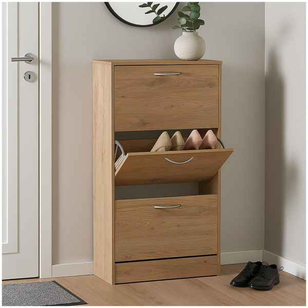 HTI-Living Thekla Artisaneiche Schuhschrank