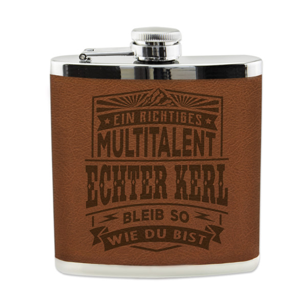 Flachmann Echter Kerl