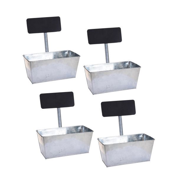 BLUMENTOPF 12,5X26X23 CM 4er Set