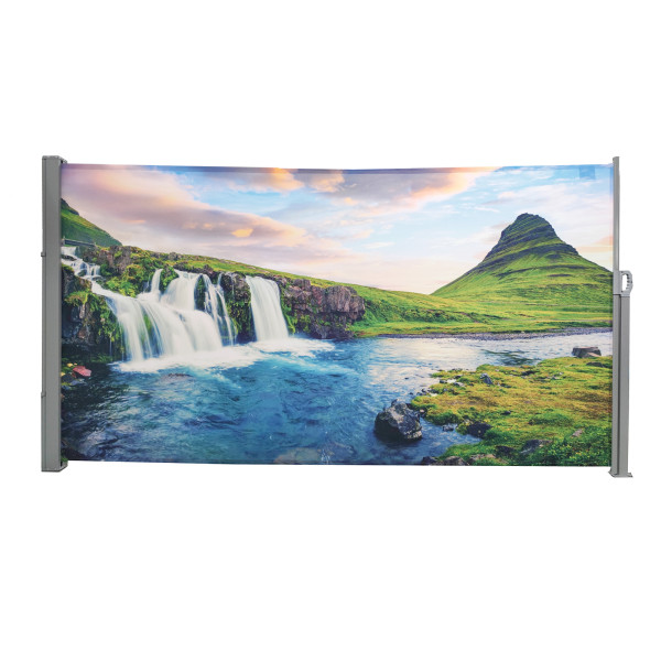 Seitenmarkise 1,60m x 3m; Berge links