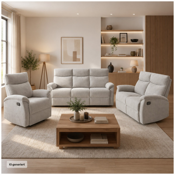 Sofaset Koba grau