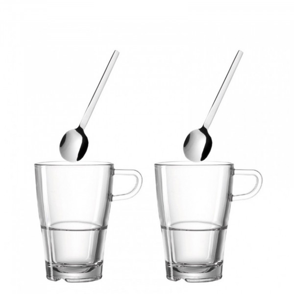 Leonardo Senso Set 4tlg. Latte Macchiato