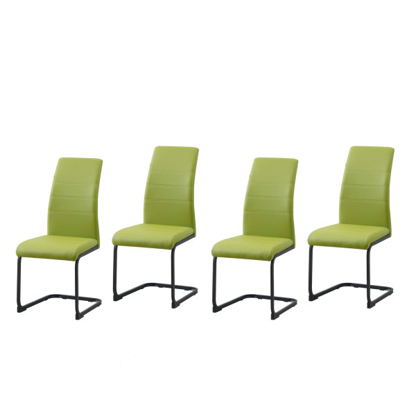 Schwingstuhl SallyP PU Grün