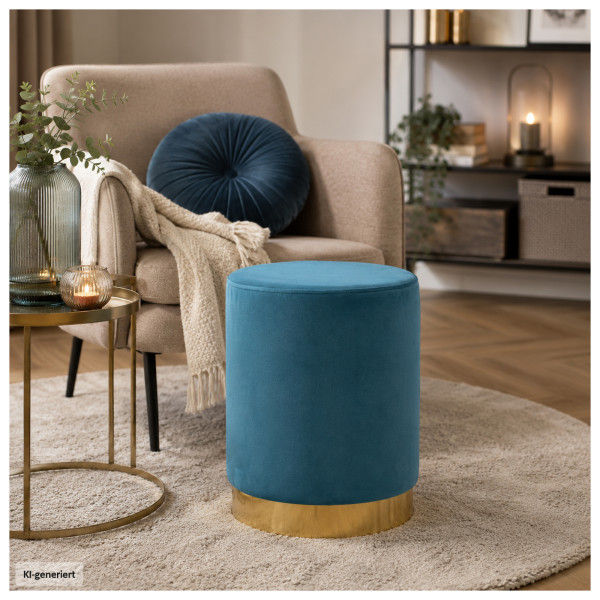 Hocker Reese türkis