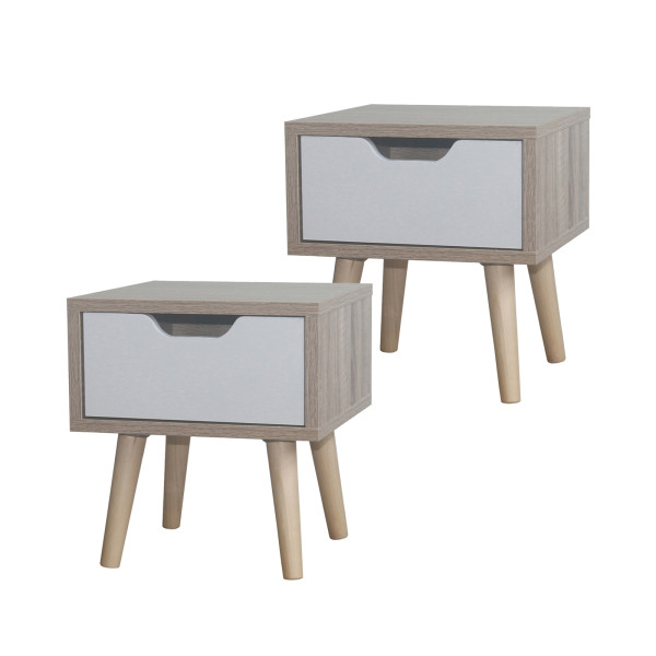 Nachtschrank 1 Schubk. Thekla 29325 Sonoma 2er Set