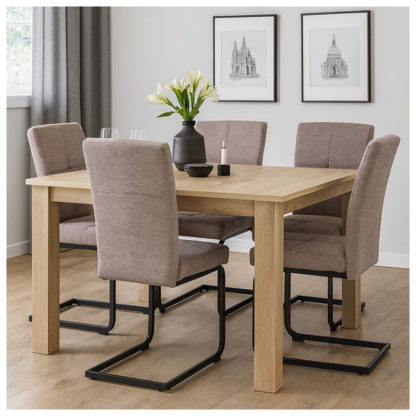 Stuhl Kinsey Braun 4er-Set