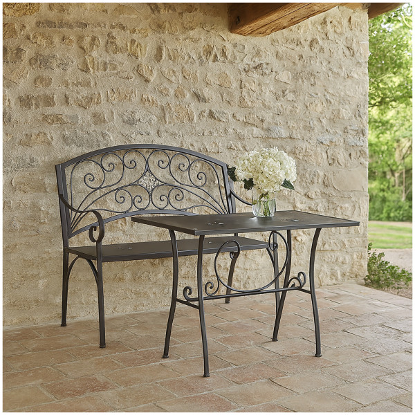 Gartentisch Lily 110 Braun