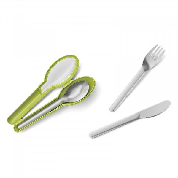 Emsa Clip Go Besteckset 3-teilig mit Etui