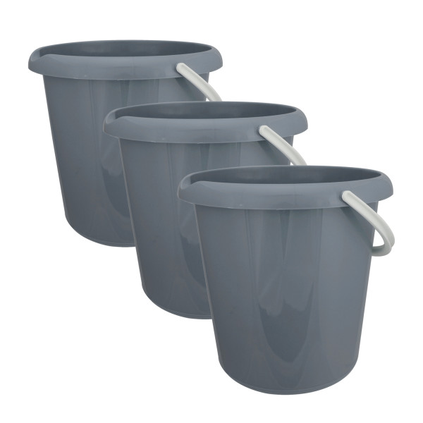 Eimer mit Kunststoffbügel, 5 Liter mit Ausguss,