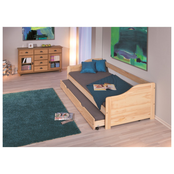 HTI-Living Kinderbett mit Auszug Bett 90 x 200 cm