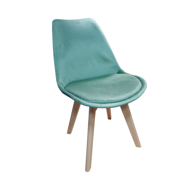Stuhl Atlanta Velvet Türkis