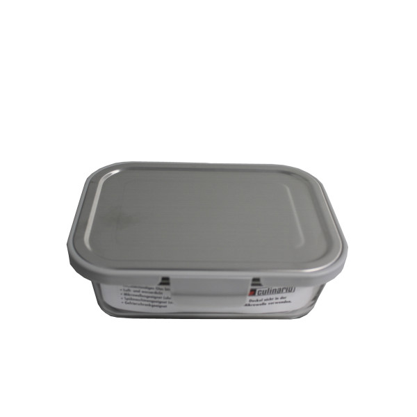 Glas-Frischhaltedose mit Edelstahl Deckel 1000 ml